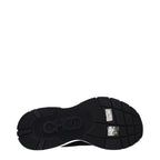 Schwarze Stiefeletten aus Stoff