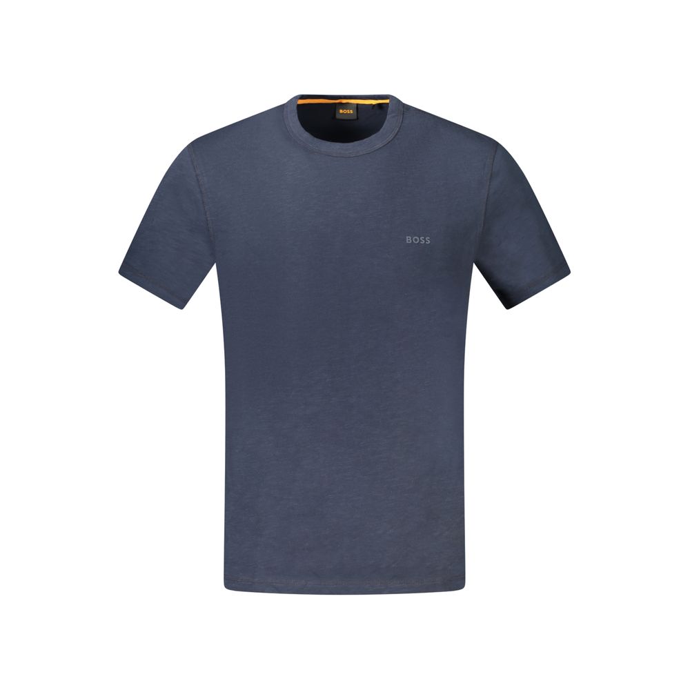 Nero Baumwoll-Herrenpoloshirt
