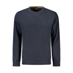 Blu Baumwoll-Sweatshirt für Herren