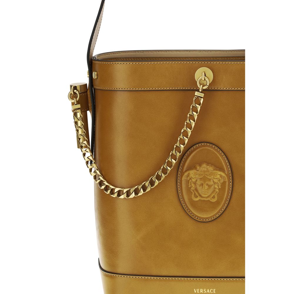 Braune Kalbsleder Bos Taurus Bucket Bag