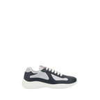 Blaue Kalbsleder Bos Taurus Athletic Sneaker