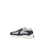 Blaue Kalbsleder Bos Taurus Athletic Sneaker
