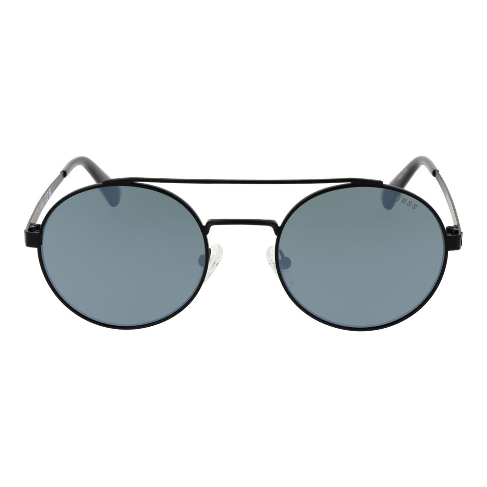 Schwarze Sonnenbrille aus Metall