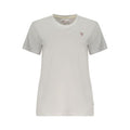 Weißes Baumwoll-T-Shirt für Damen