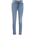 Hellblaue Lyocell-Jeans für Herren