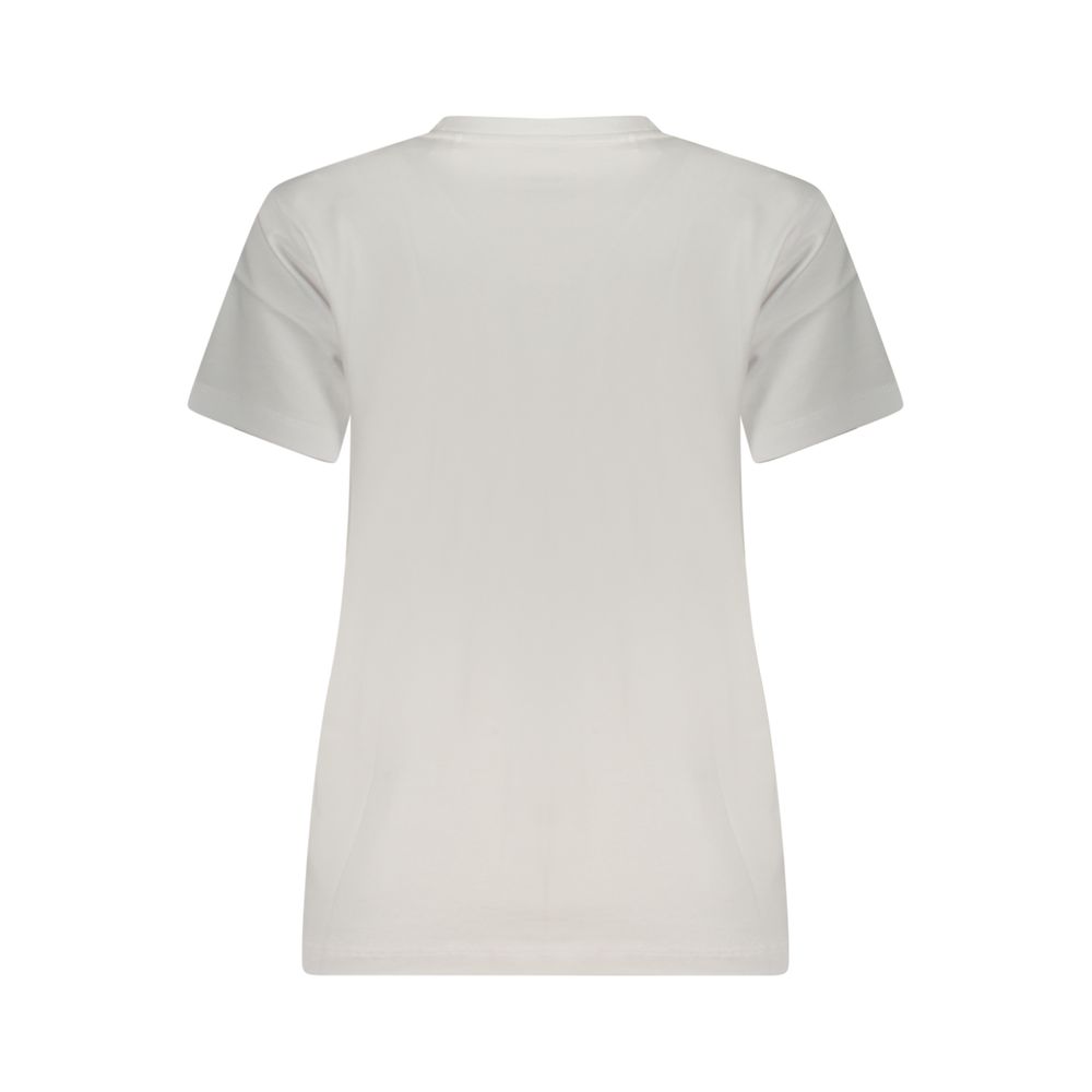Weißes Baumwoll-T-Shirt für Damen