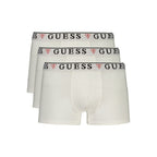 Weiße Herren-Boxershorts aus Baumwolle