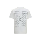 Weißes Baumwoll-T-Shirt