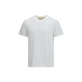 Weißes Baumwoll-T-Shirt