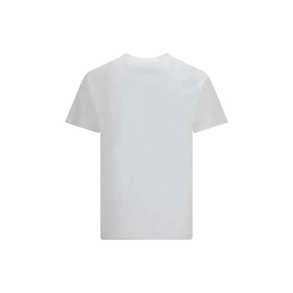 Weißes Baumwoll-T-Shirt