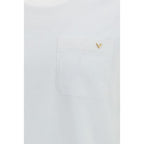 Weißes Baumwoll-T-Shirt