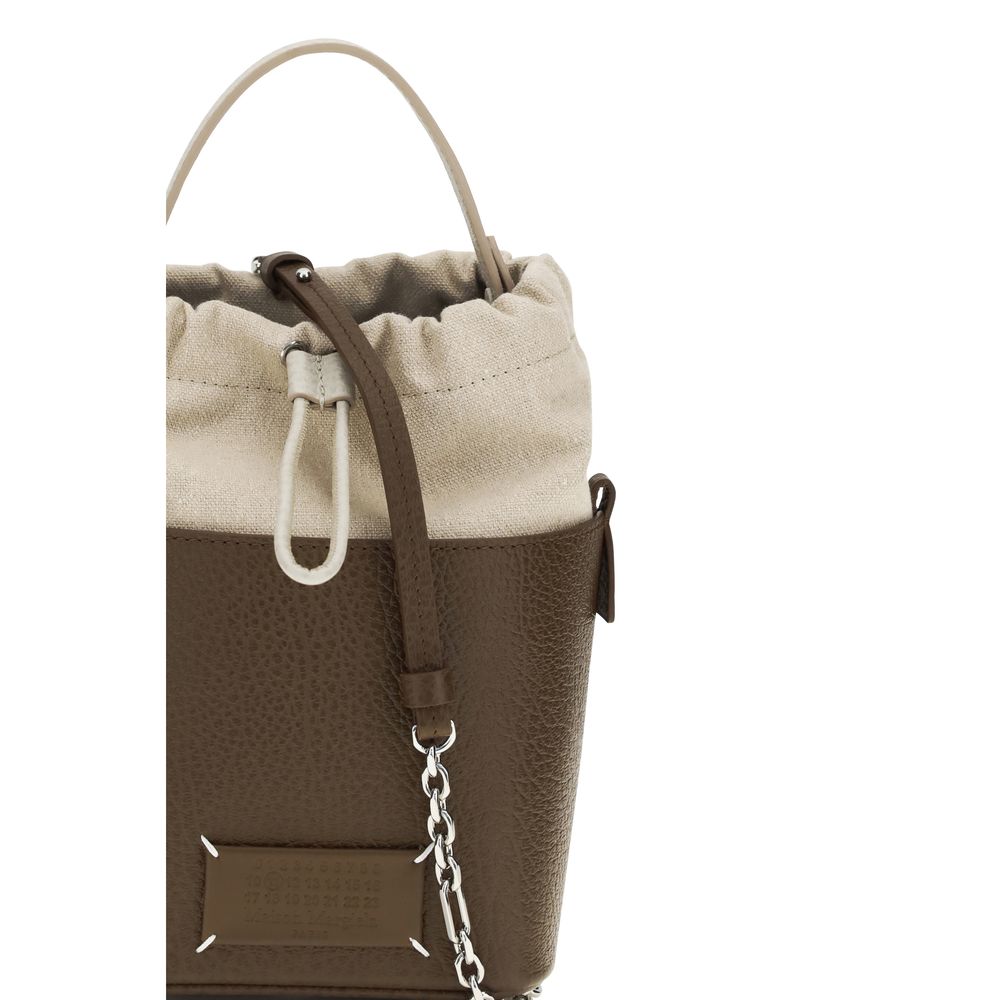 Braune Kalbsleder Bos Taurus Bucket Bag