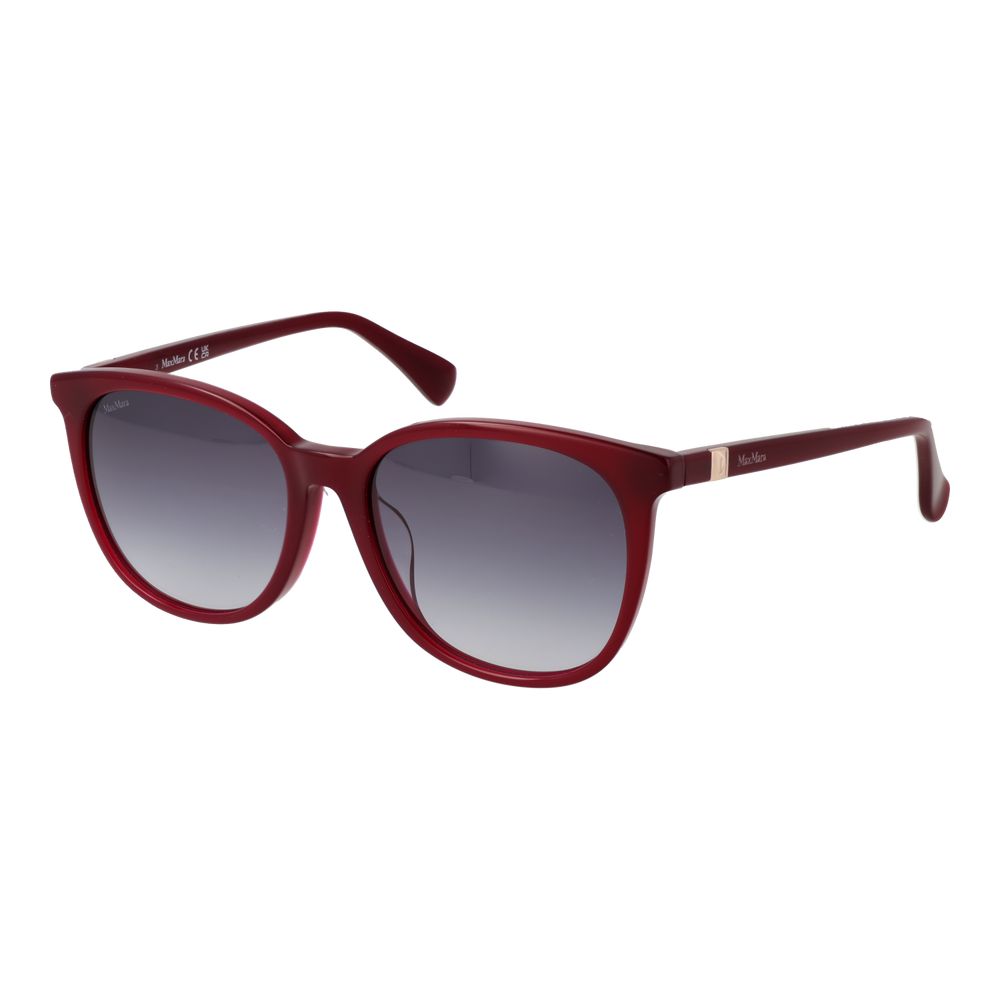 Weinrote Sonnenbrille aus Acetat 1064914