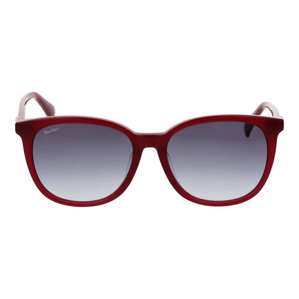 Weinrote Sonnenbrille aus Acetat 1064914