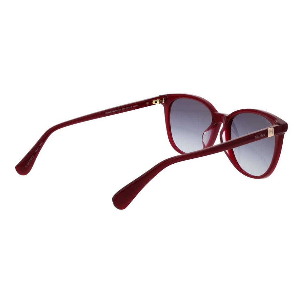 Weinrote Sonnenbrille aus Acetat 1064914