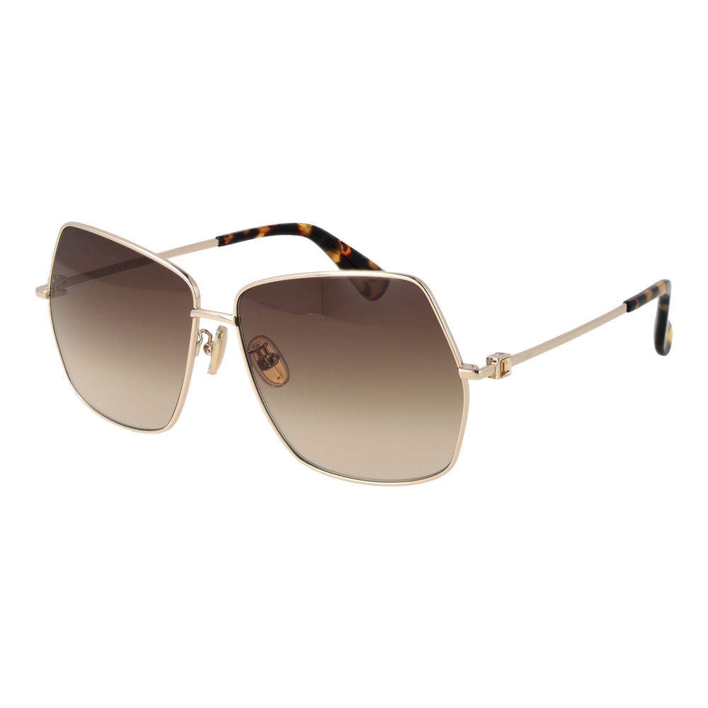 Goldfarbene Sonnenbrille aus Metall 1064917