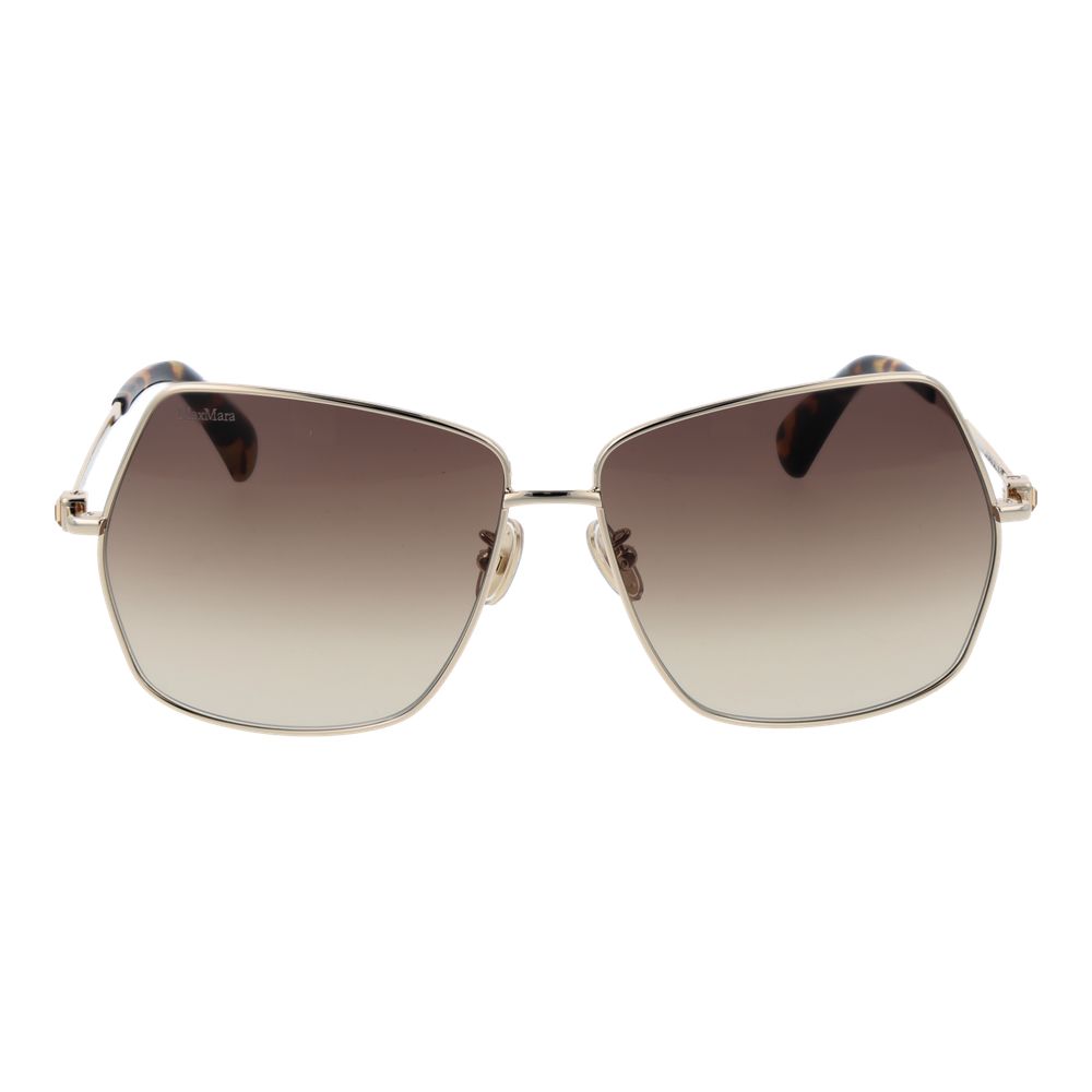 Goldfarbene Sonnenbrille aus Metall 1064917