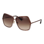 Sonnenbrille aus Bronze-Metall Max Mara