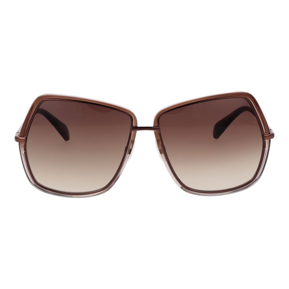 Sonnenbrille aus Bronze-Metall Max Mara