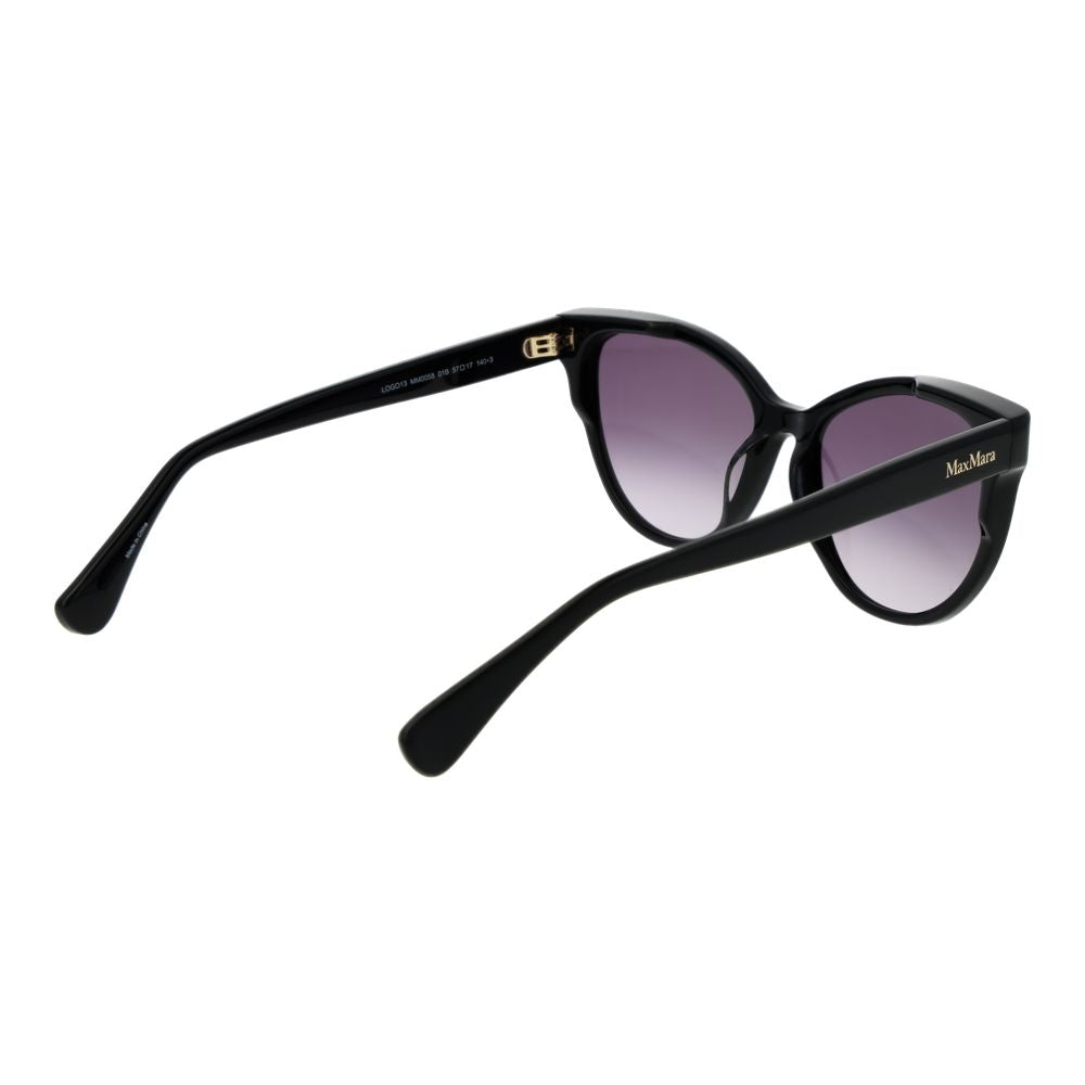 Schwarze Sonnenbrille aus Acetat 1064929