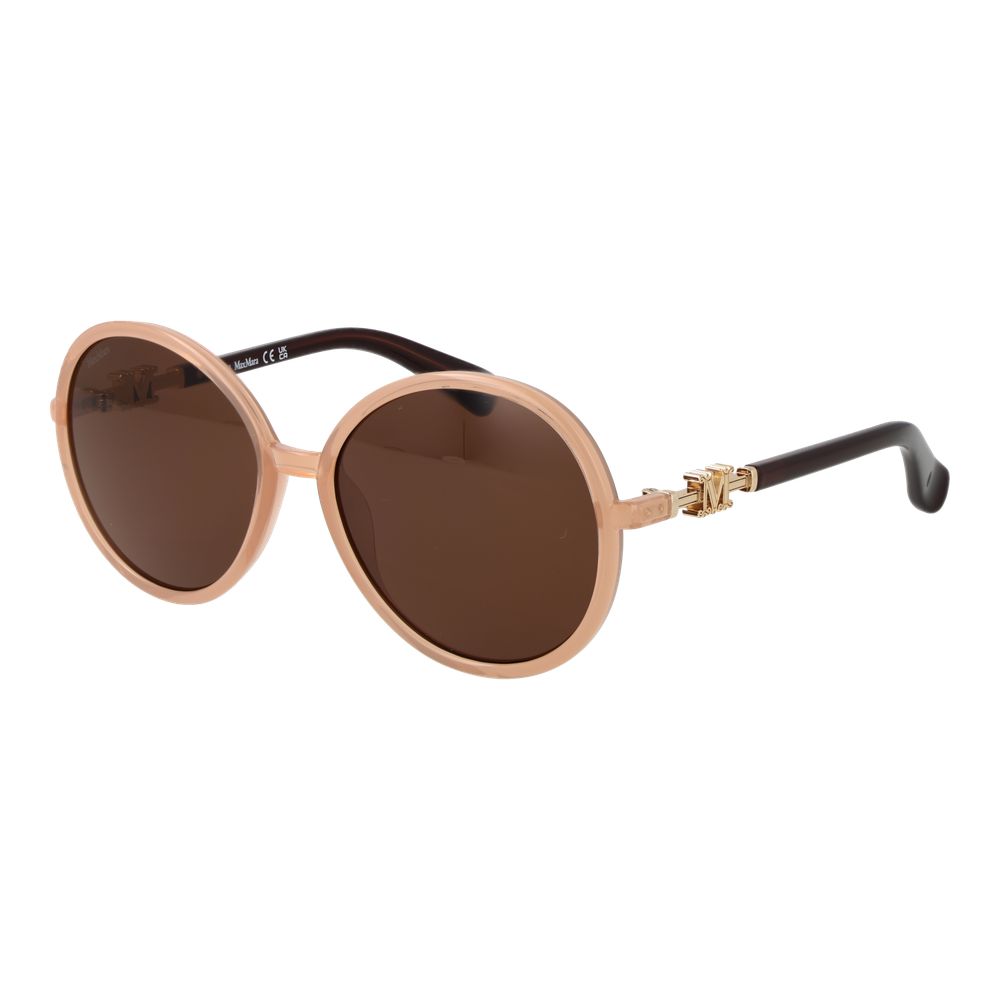 Beige Sonnenbrille aus Kunststoff 1064936