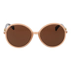 Beige Sonnenbrille aus Kunststoff 1064936