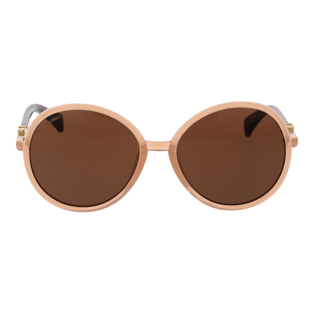 Beige Sonnenbrille aus Kunststoff 1064936