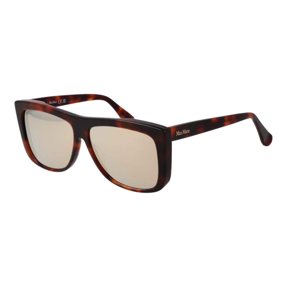 Braune Sonnenbrille aus Acetat 1064939