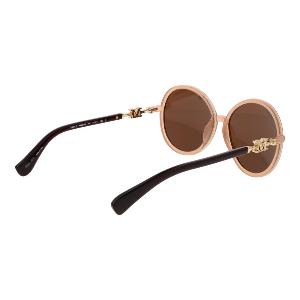 Beige Sonnenbrille aus Kunststoff 1064936
