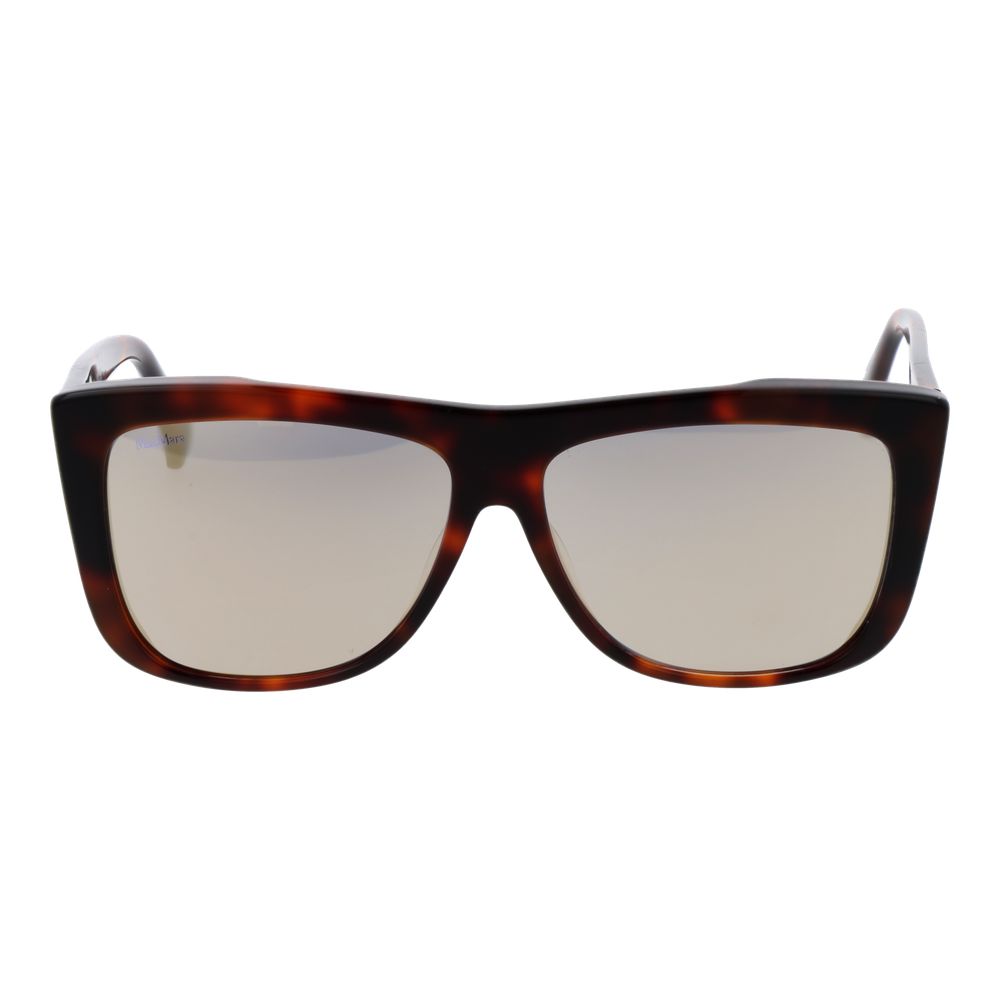 Braune Sonnenbrille aus Acetat 1064939
