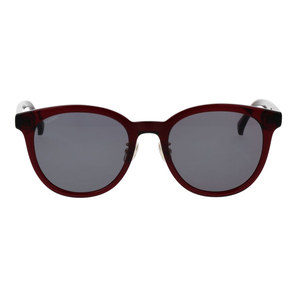 Weinrote Sonnenbrille aus Acetat 1064953 Max Mara