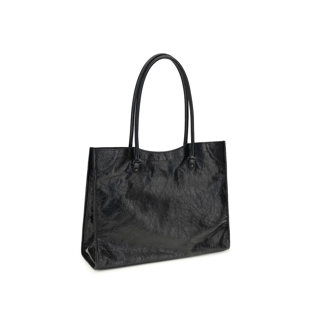 Schwarze Lammleder Schultertasche Ovis Aries Aries