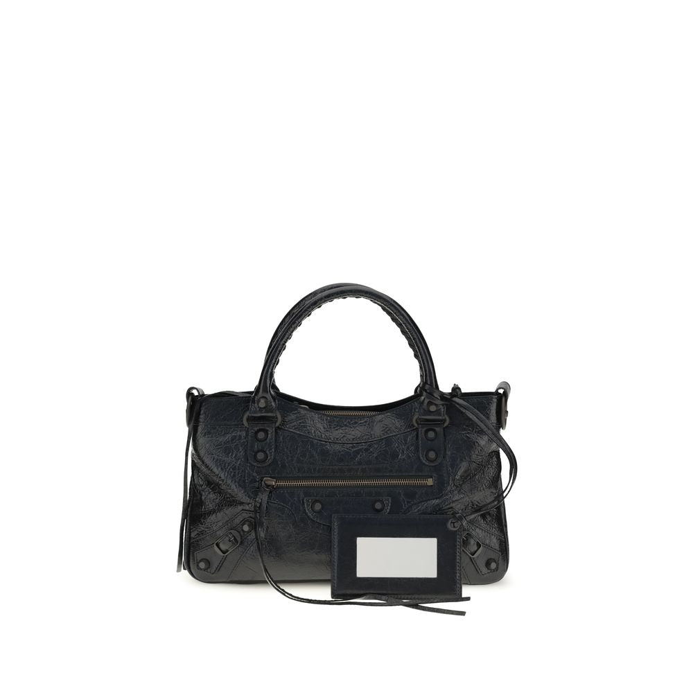 Schwarze Lammleder Schultertasche Ovis Aries Aries