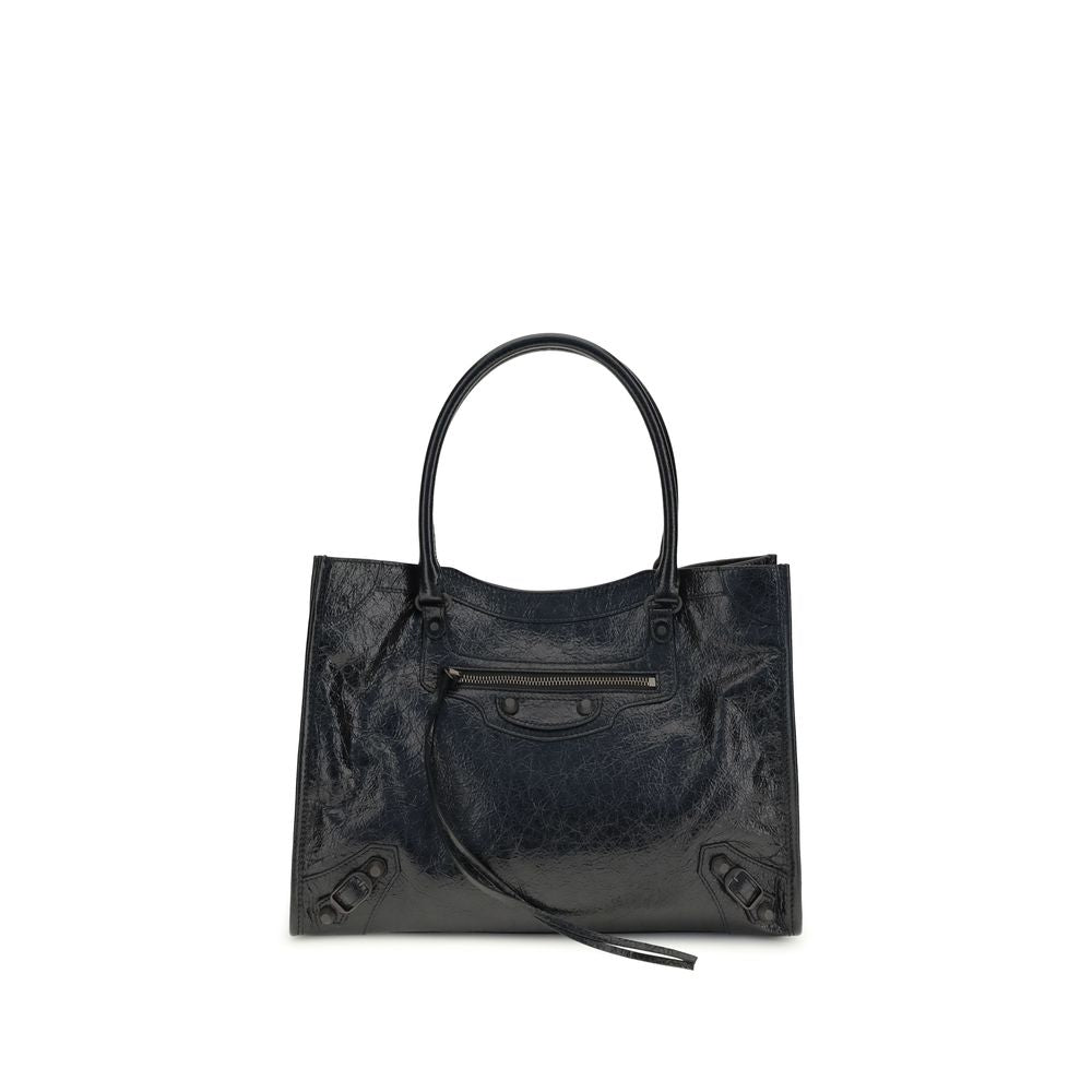 Schwarze Lammleder Schultertasche Ovis Aries Aries