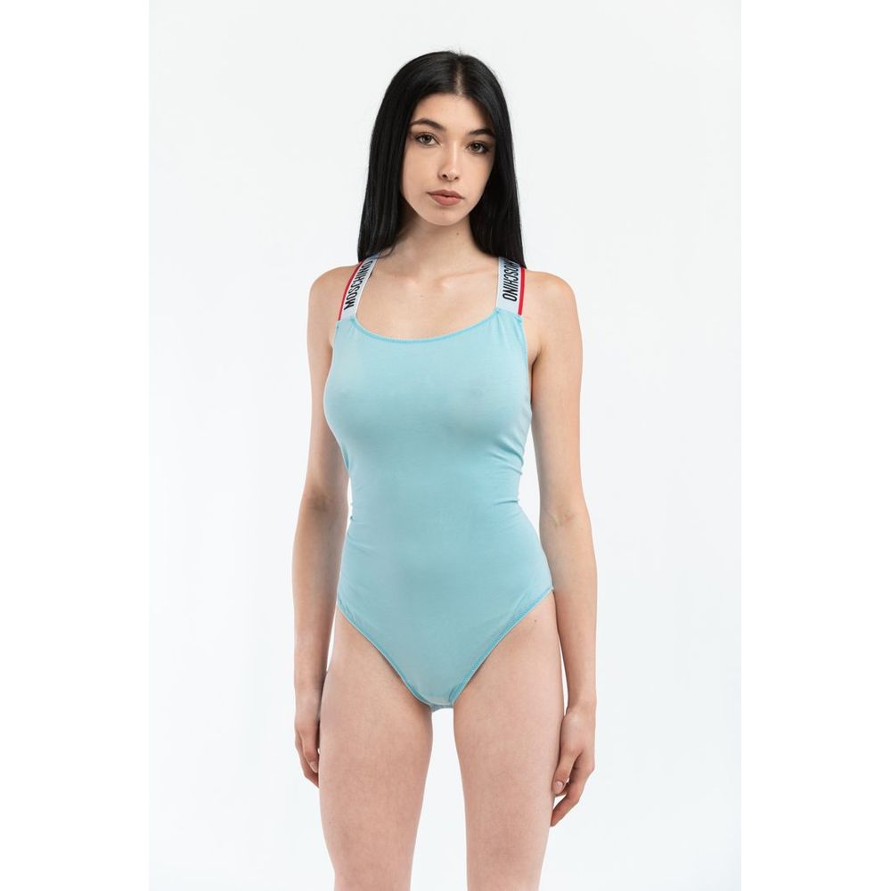 Blauer Baumwollbody