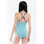 Blauer Baumwollbody