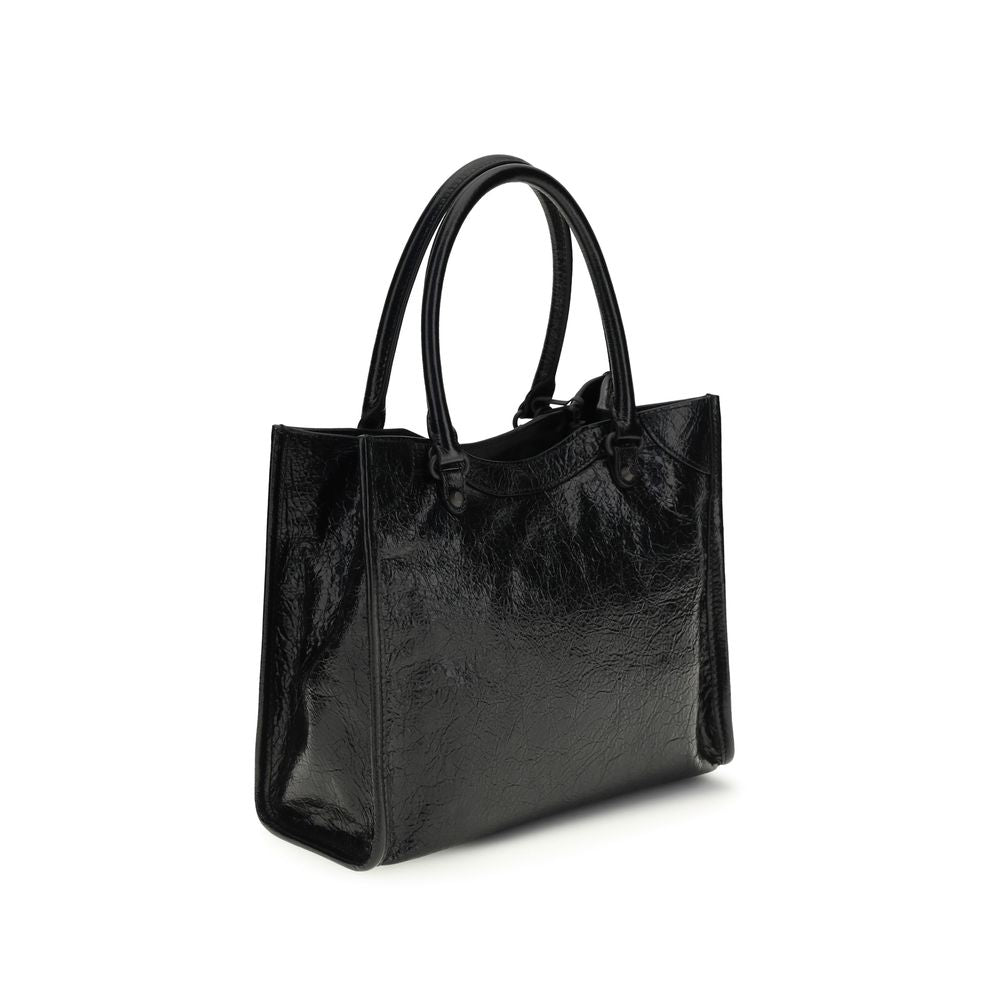 Schwarze Lammleder Schultertasche Ovis Aries Aries