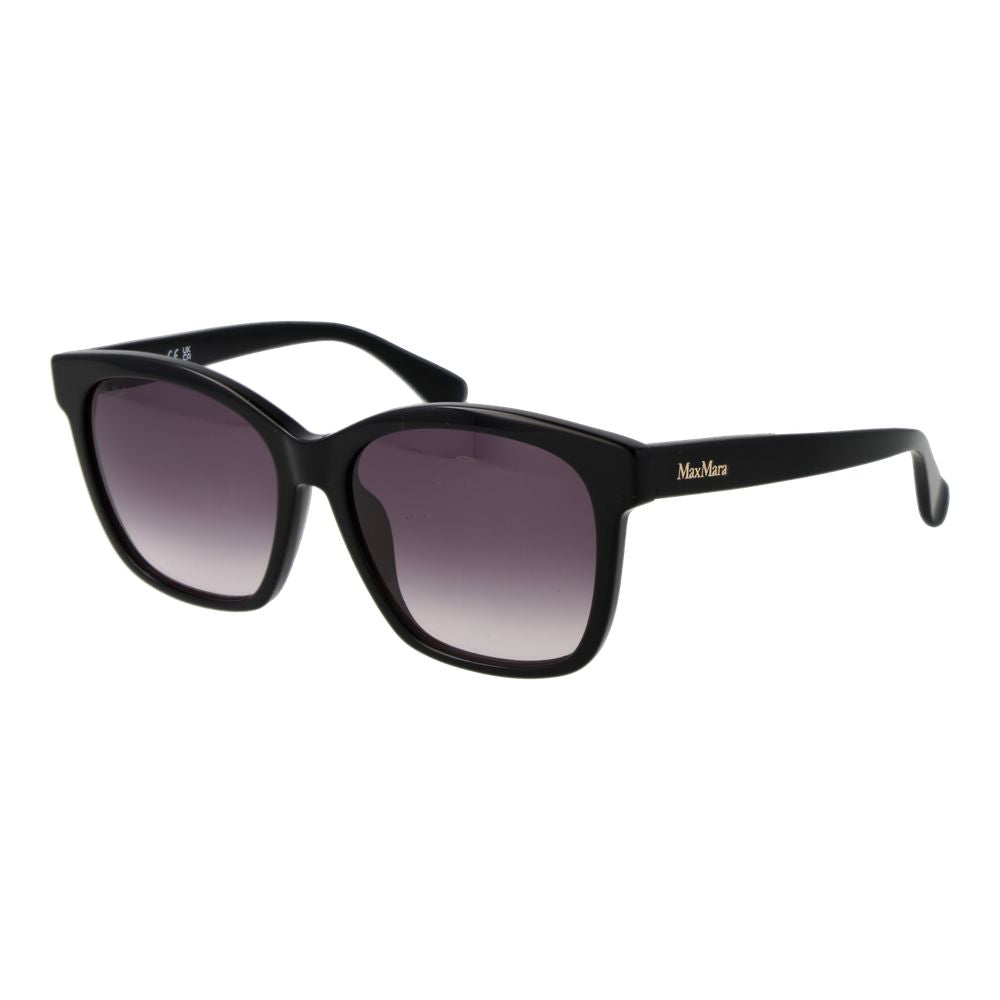 Schwarze Sonnenbrille aus Acetat 1065659