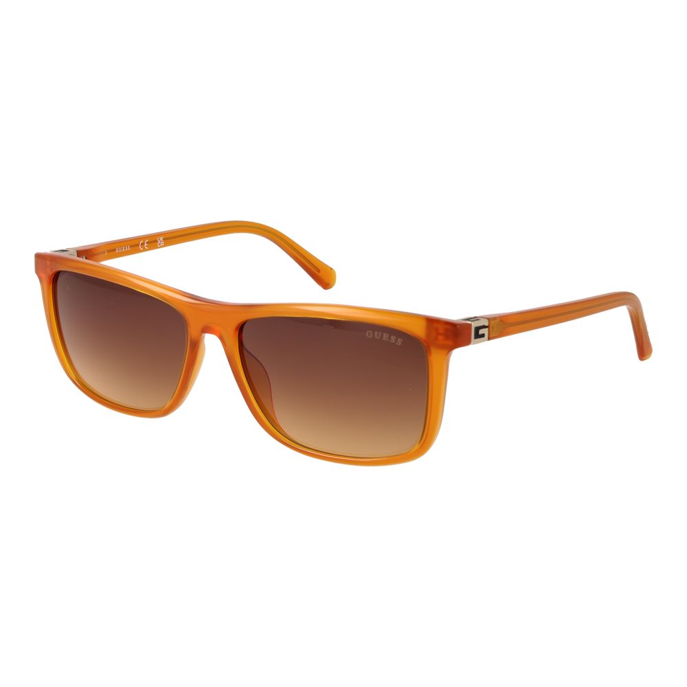 Orangefarbene Sonnenbrille