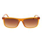 Orangefarbene Sonnenbrille