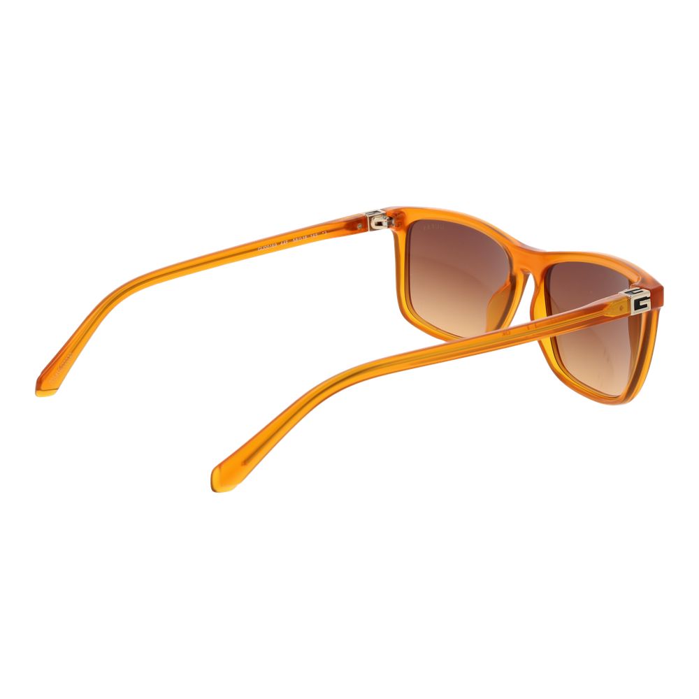 Orangefarbene Sonnenbrille