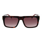 Braune Sonnenbrille aus Acetat 1065987