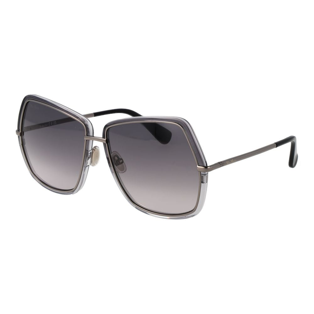 Graue Sonnenbrille aus Metall