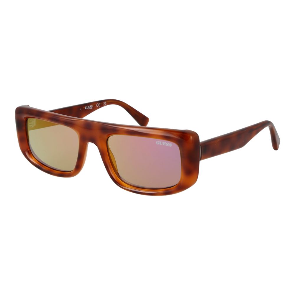 Braune Sonnenbrille aus Kunststoff