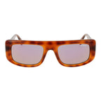 Braune Sonnenbrille aus Kunststoff
