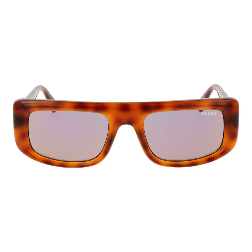 Braune Sonnenbrille aus Kunststoff