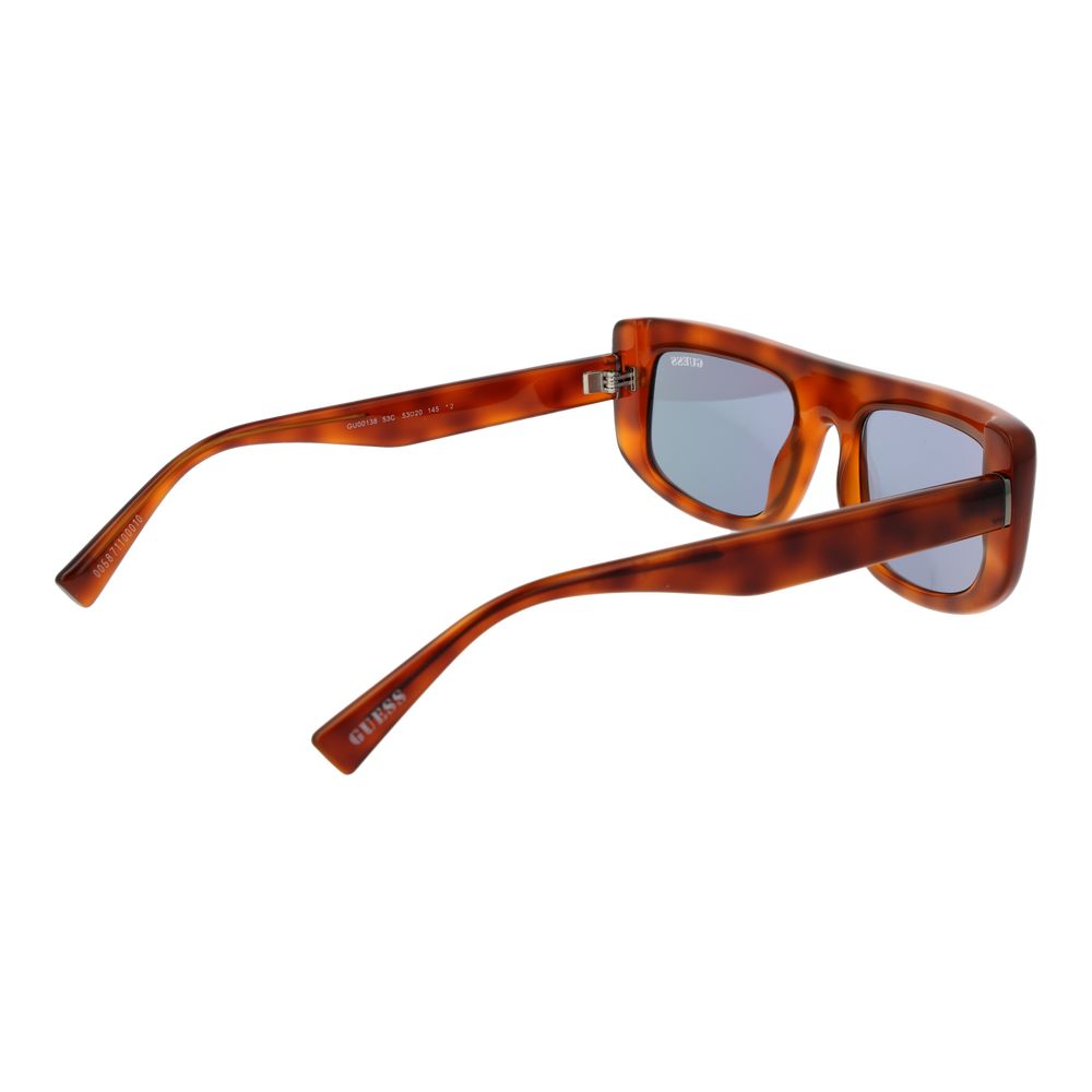 Braune Sonnenbrille aus Kunststoff