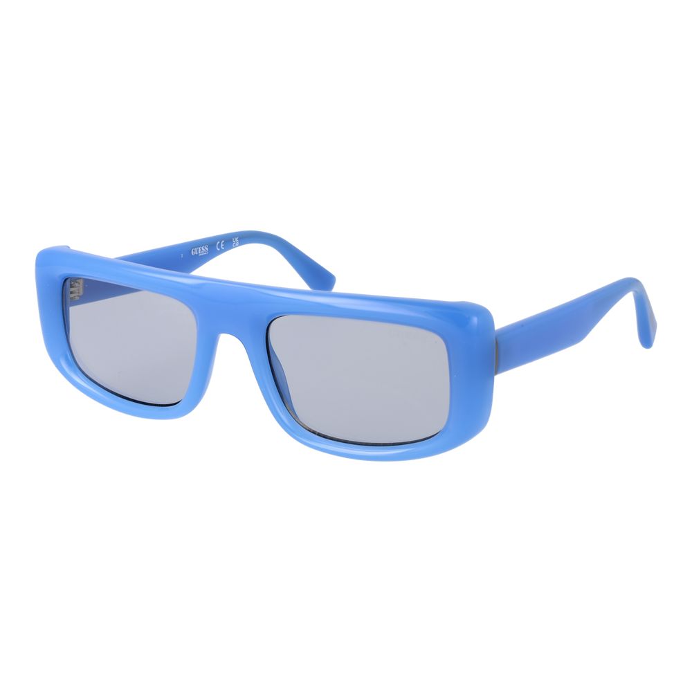 Blaue Sonnenbrille aus Kunststoff