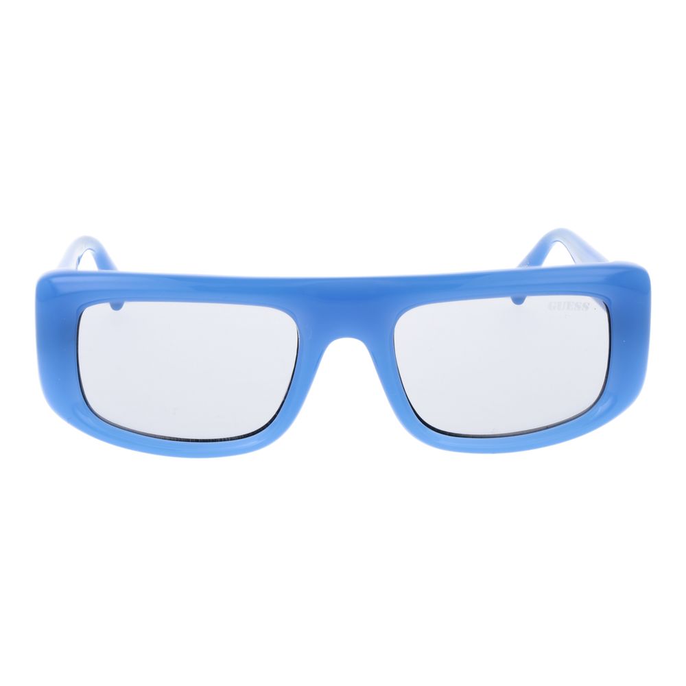 Blaue Sonnenbrille aus Kunststoff