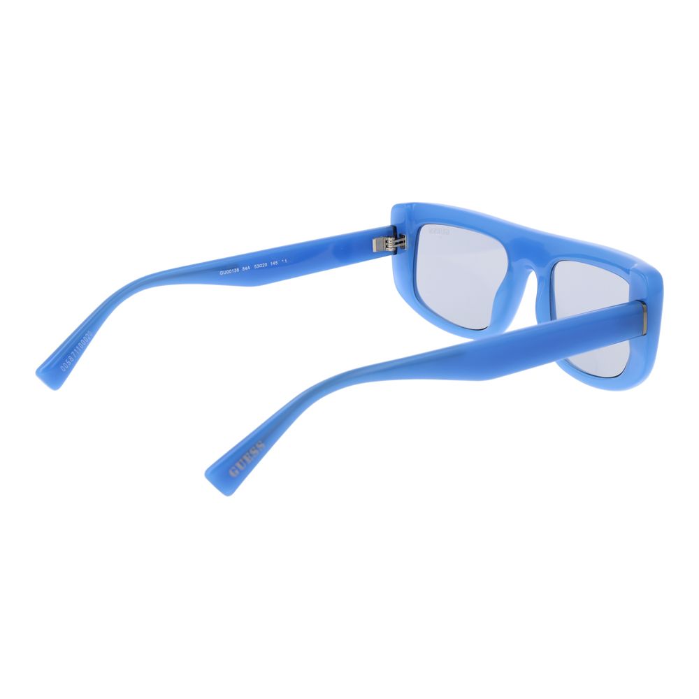 Blaue Sonnenbrille aus Kunststoff